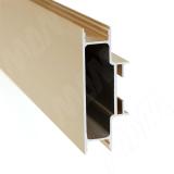 GOLAFLATE Универсальная профиль-ручка, золото брашированное (анод), L-4200мм GL5.131.705.4200.GLB, фото 1