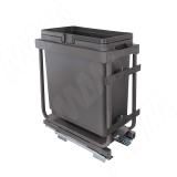 KOMBI 2.0 M30W Система сортировки и хранения, 1 емкость (33л), креп. фасада, полн.выдв., плавн.закр. направл. Nova Pro, крышка-полка KOMBI2GME301SCGMRF, фото 2