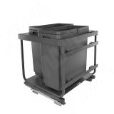 KOMBI 2.0 M60W Система сортировки и хранения, 2 емкости (33л+33л), креп. фасада, полн.выдв., плавн.закр., направл. Nova Pro, крышка-полка KOMBI2GME602SCGMRF, фото 2