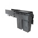 PROBOX MAX F30 Система сортировки и хранения, 2 емкости (2x15), креп. фасада, полн.выдв., плавн.закр., графит MBN302-30DGMAX, фото 1