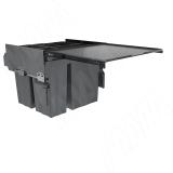 PROBOX MAX F60 Система сортировки и хранения, 4 емкости (2x13+2x24), креп. фасада, полн.выдв., плавн.закр., графит MBN604-74DGMAX, фото 3