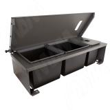 MOVEBIN M90A Система сортировки и хранения, 3 емкости (16,5л+16,5л+10л), установка в ящик, авт.крышка. MVB090AGM, фото 1