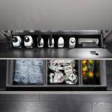 MOVEBIN M90A Система сортировки и хранения, 3 емкости (16,5л+16,5л+10л), установка в ящик, авт.крышка. MVB090AGM, фото 11