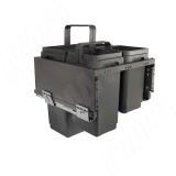 GLOBE 2.0 M50W Система сортировки и хранения, 3 емкости (30л+10л+9л), креп. фасада, полн.выдв., плавн.закр., направл. Nova Pro, крышка-полка PG2GME503SCGMRF, фото 3