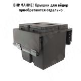GLOBE 2.0 M60W Система сортировки и хранения, 2 емкости (33л+33л), креп. фасада, полн.выдв., плавн.закр., направл. Nova Pro, без крышек. PG2GME602SCGM, фото 2