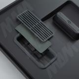 METROPOLIS Система сортировки и хранения, фасад 800мм, 3 емкости с крышкой (15л+15л+15л), цвет серый базальт PTC28080507FC97, фото 6