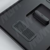 METROPOLIS Система сортировки и хранения, фасад 800мм, 3 емкости с крышкой (15л+15л+15л), цвет серый базальт PTC28080507FC97, фото 7