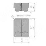 SINGLE S Лоток-органайзер PVASMG, фото 3