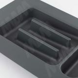 UPPO Лоток кухонный для столовых приборов для ящика c фасадом 300мм, цвет серый базальт R130SC9710, фото 1