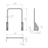 MOVEBOX F40 Система сортировки и хранения, платформа, 2 емкости (2x21), полн.выдв., плавн.закр., графит WRB402-42DGPFS, фото 8