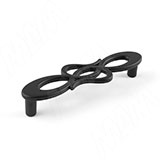 Ручка-скоба 96мм черный матовый