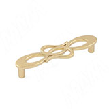 Ручка-скоба 96мм золото матовое