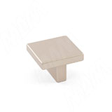 Ручка-кнопка 16мм никель матовый