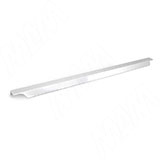 Профиль-ручка 600мм крепление саморезами алюминий полированный (анод)