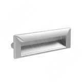 Ручка-раковина 128мм хром матовый