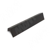 Профиль-ручка L=180мм черный матовый