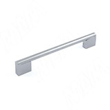 Ручка-рейлинг 160/192мм (L=206мм) нержавеющая сталь