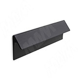 Профиль-ручка L=180мм черный матовый