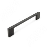 Ручка-скоба 128мм черный матовый