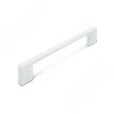 Ручка-скоба 128мм белый матовый