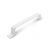 Ручка-скоба 128мм белый матовый