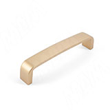 Ручка-скоба 128мм золото матовое