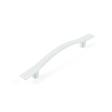 Ручка-скоба 96мм белый матовый