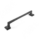 Ручка-скоба 128мм черный матовый