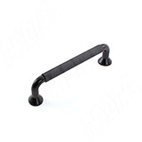 Ручка-скоба 128мм черный матовый