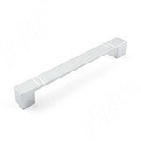 Ручка-скоба 128мм хром матовый