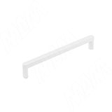 Ручка-скоба 160мм белый матовый