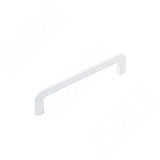 Ручка-скоба 128мм белый матовый