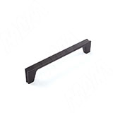 Ручка-скоба 128мм черный матовый