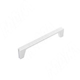 Ручка-скоба 128мм белый матовый