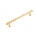 Ручка-скоба 160мм золото матовое