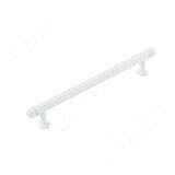 Ручка-скоба 160мм белый матовый