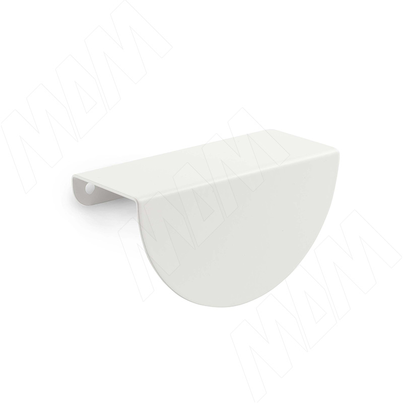 Ручка-скоба 96мм (L=114мм) белый матовый (краска RAL 9003) фото товара 1 - BH.RU07.096.WHT