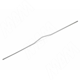 APRO Ручка-скоба 352мм алюминий матовый