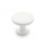 Ручка-кнопка белый матовый