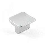 Ручка-кнопка хром матовый