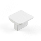 Ручка-кнопка белый матовый