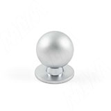 Ручка-кнопка D22мм хром матовый