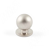 Ручка-кнопка D22мм никель матовый