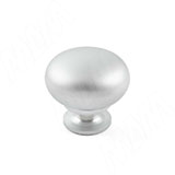 Ручка-кнопка D32мм хром матовый