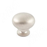 Ручка-кнопка D32мм никель матовый