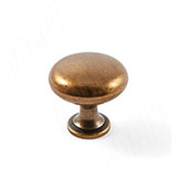 Ручка-кнопка бронза состаренная