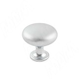 Ручка-кнопка хром матовый