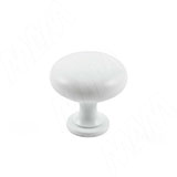 Ручка-кнопка белый матовый