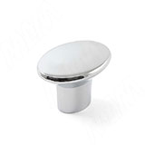 Ручка-кнопка хром