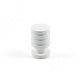 Ручка-кнопка белый матовый